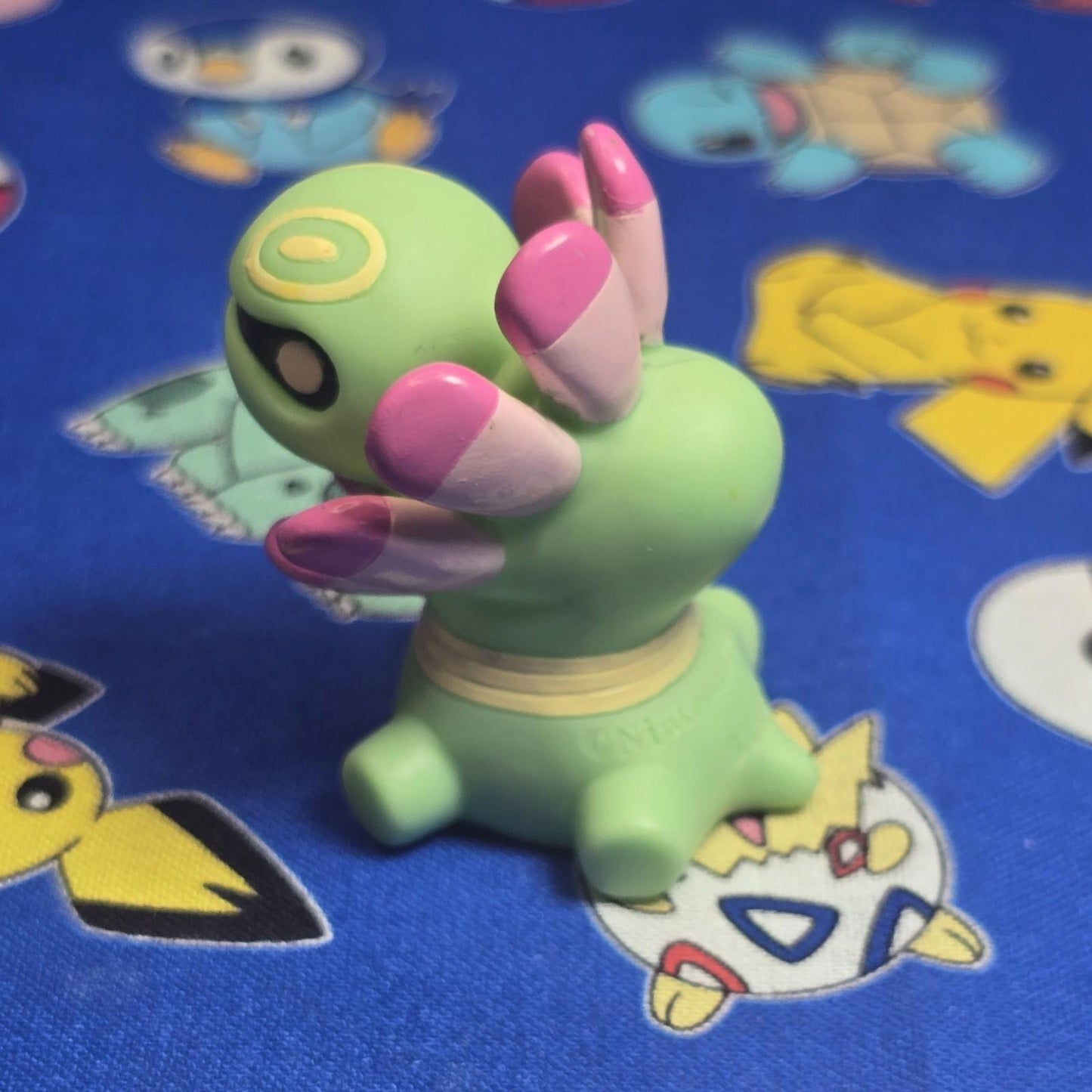 Pokemon Cradilly Figure Finger Puppet 2005 Nintendo Bandai PVC Vintage Japan US
