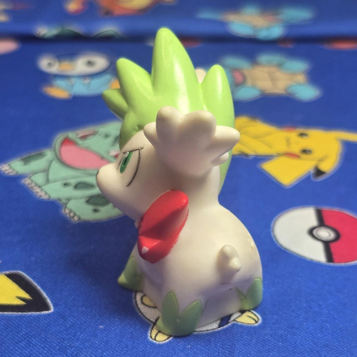 Pokemon Shaymin Sky Figure Finger Puppet 2008 Nintendo Bandai Japan USA Seller