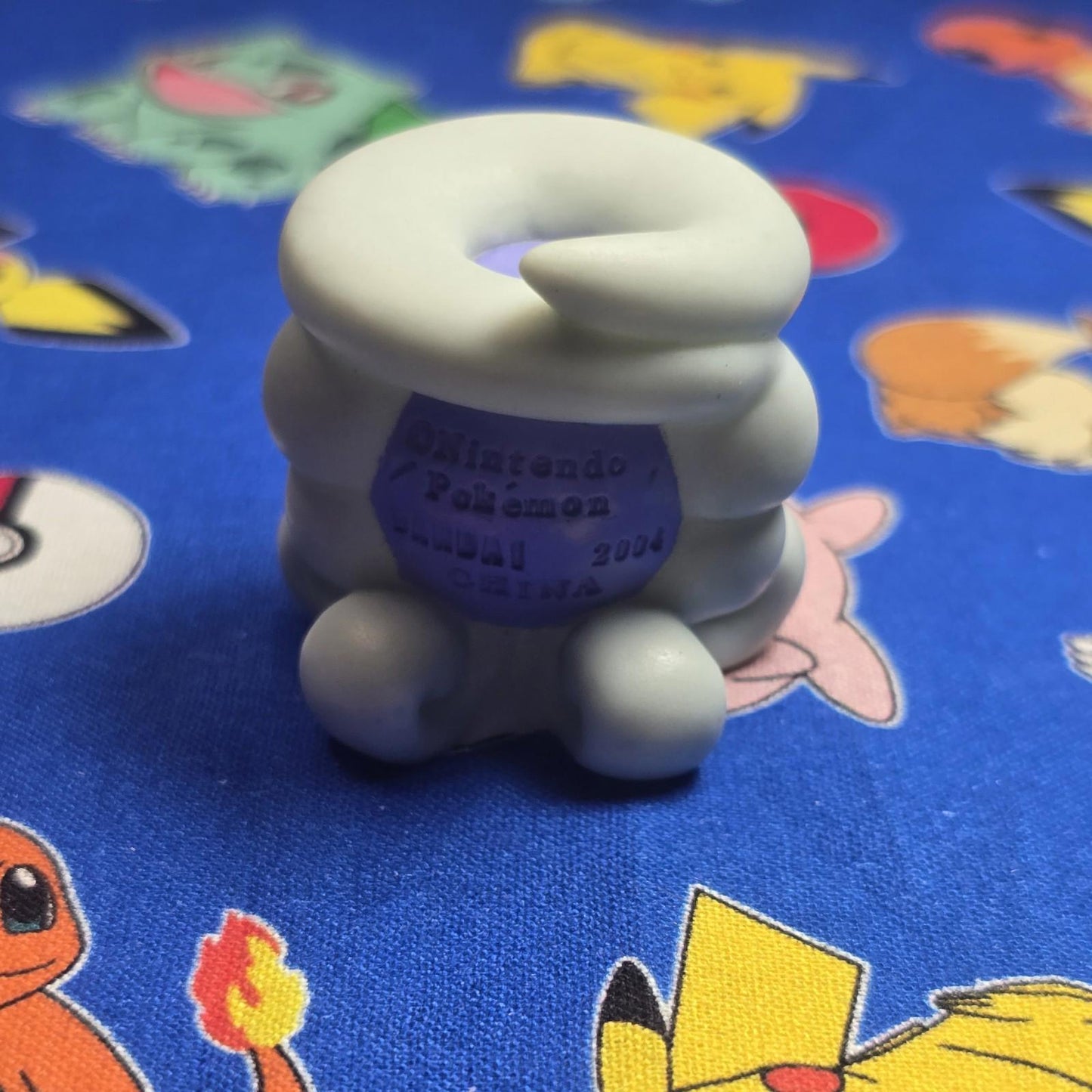 Pokemon Castform Snow Figure Finger Puppet 2004 Nintendo Bandai Vintage Japan US