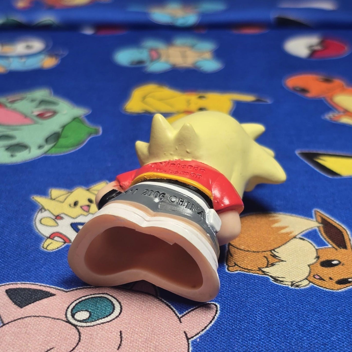 Pokemon Jack Walker Trainer Figure Finger Puppet 2006 Nintendo Bandai Japan USA