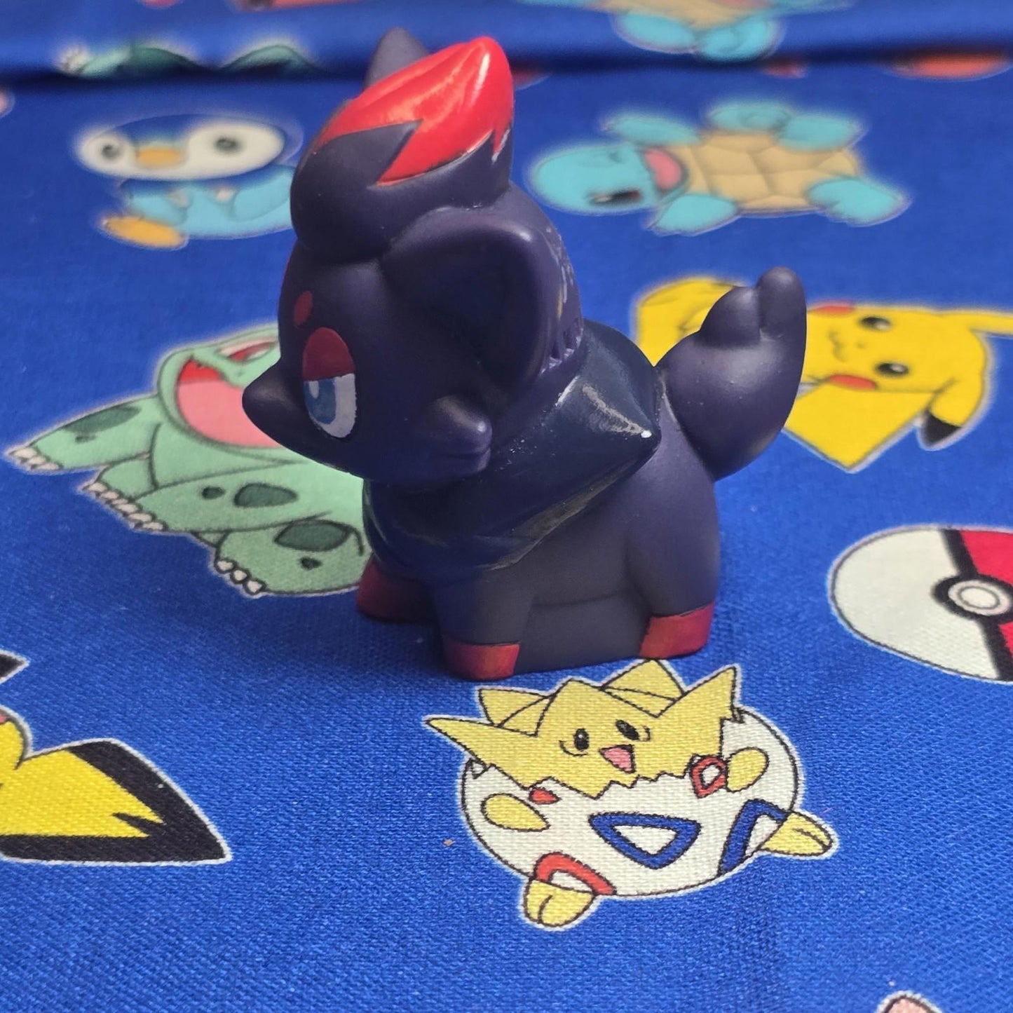Pokemon Zorua Figure Finger Puppet 2010 Nintendo Bandai PVC Japan USA Seller