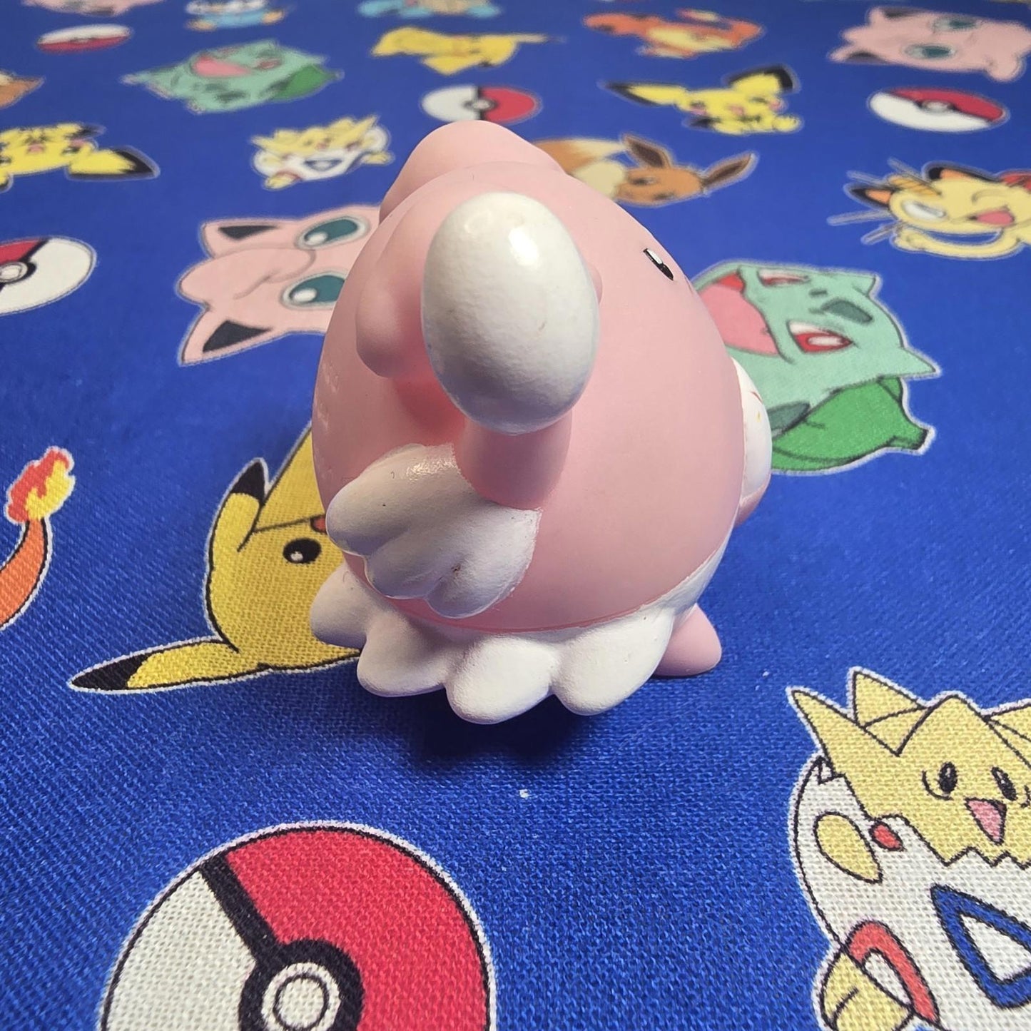 Pokemon Blissey Figure Finger Puppet 2007 Nintendo Bandai PVC Japan USA Seller