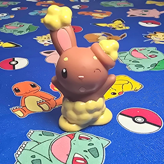 Pokemon Buneary Figure Finger Puppet 2007 Nintendo Bandai PVC Japan USA Seller