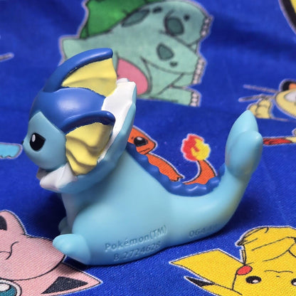 Pokemon Vaporeon Figure Finger Puppet 2024 Nintendo Bandai PVC Japan Vintage USA