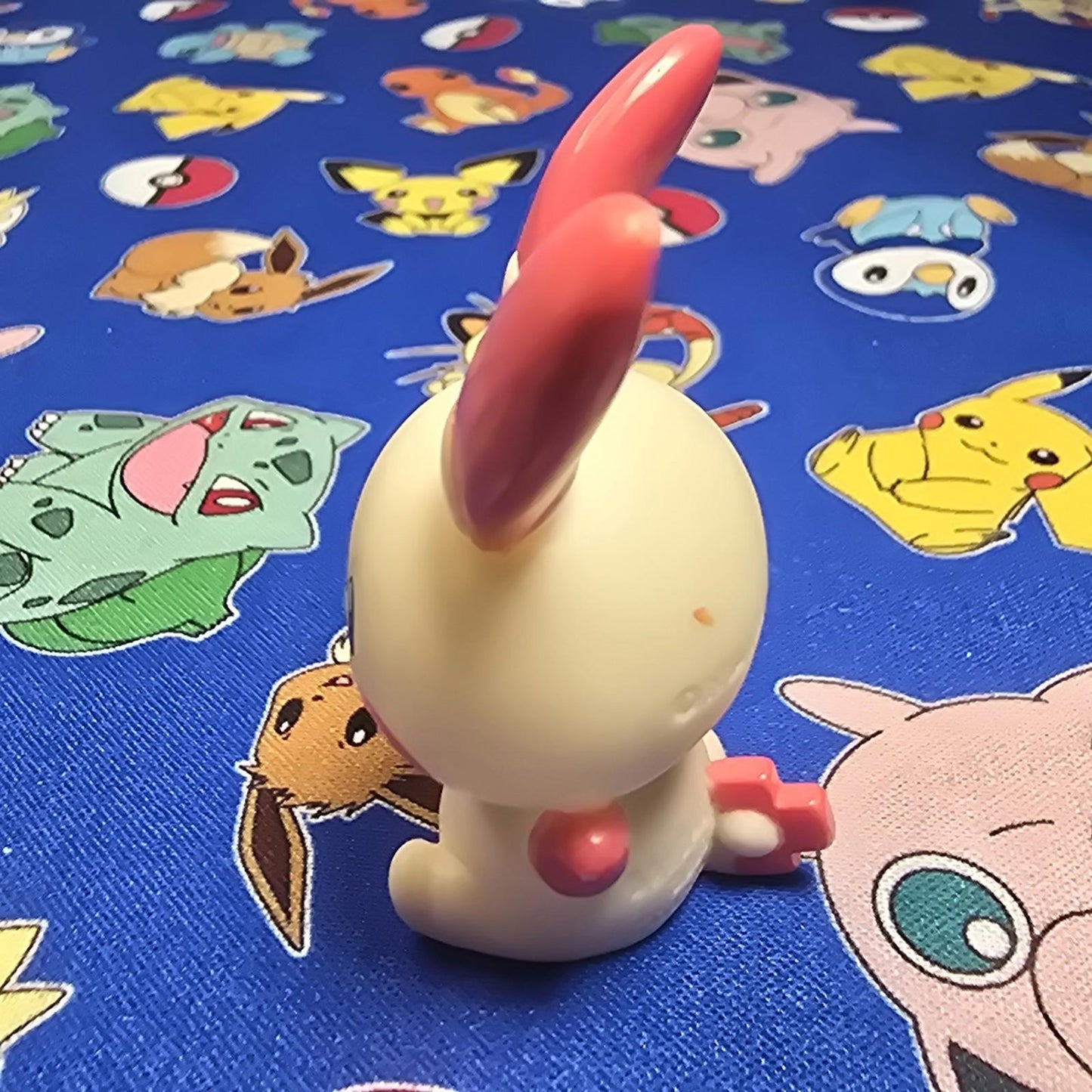 Pokemon Plusle Figure Finger Puppet 2003 Nintendo Bandai PVC Vintage Japan US