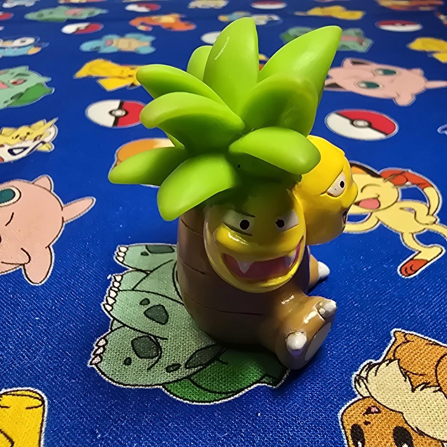 Pokemon Exeggutor Figure Finger Puppet 1997 Bandai Nintendo Vintage USA Seller