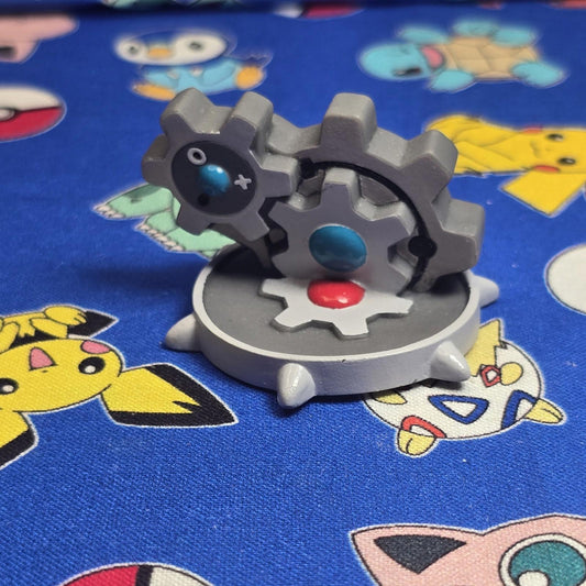 Pokemon Klinklang Figure Finger Puppet 2011 Nintendo Bandai PVC Japan US Seller
