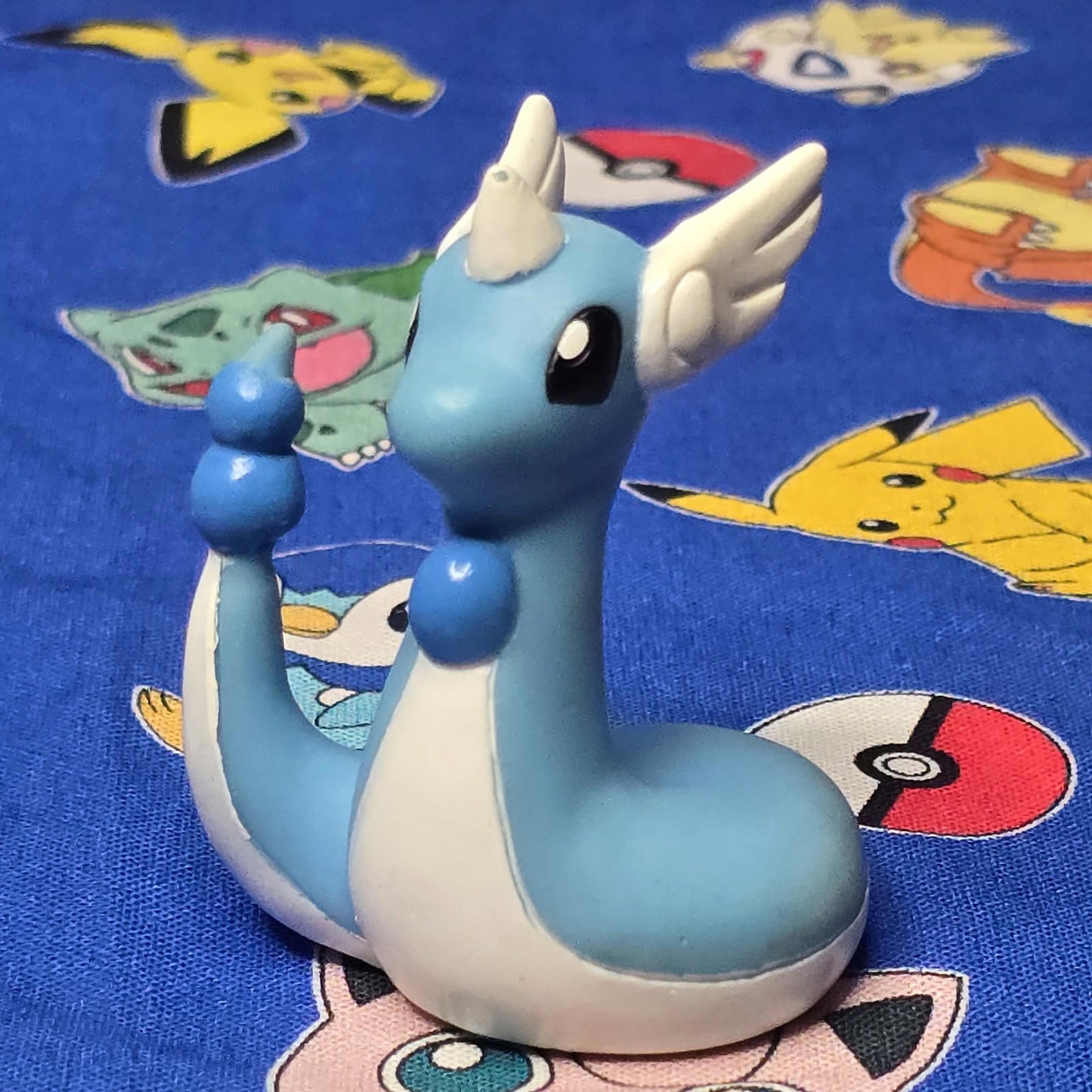 Pokemon Dragonair Figure Finger Puppet 1997 Nintendo Bandai Vintage PVC Japan US