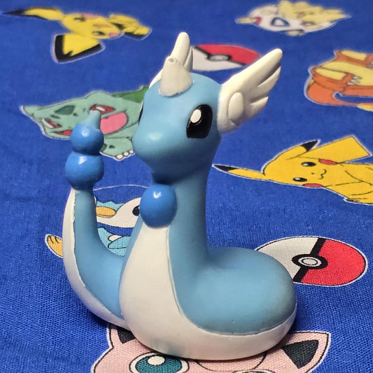 Pokemon Dragonair Figure Finger Puppet 1997 Nintendo Bandai Vintage PVC Japan US