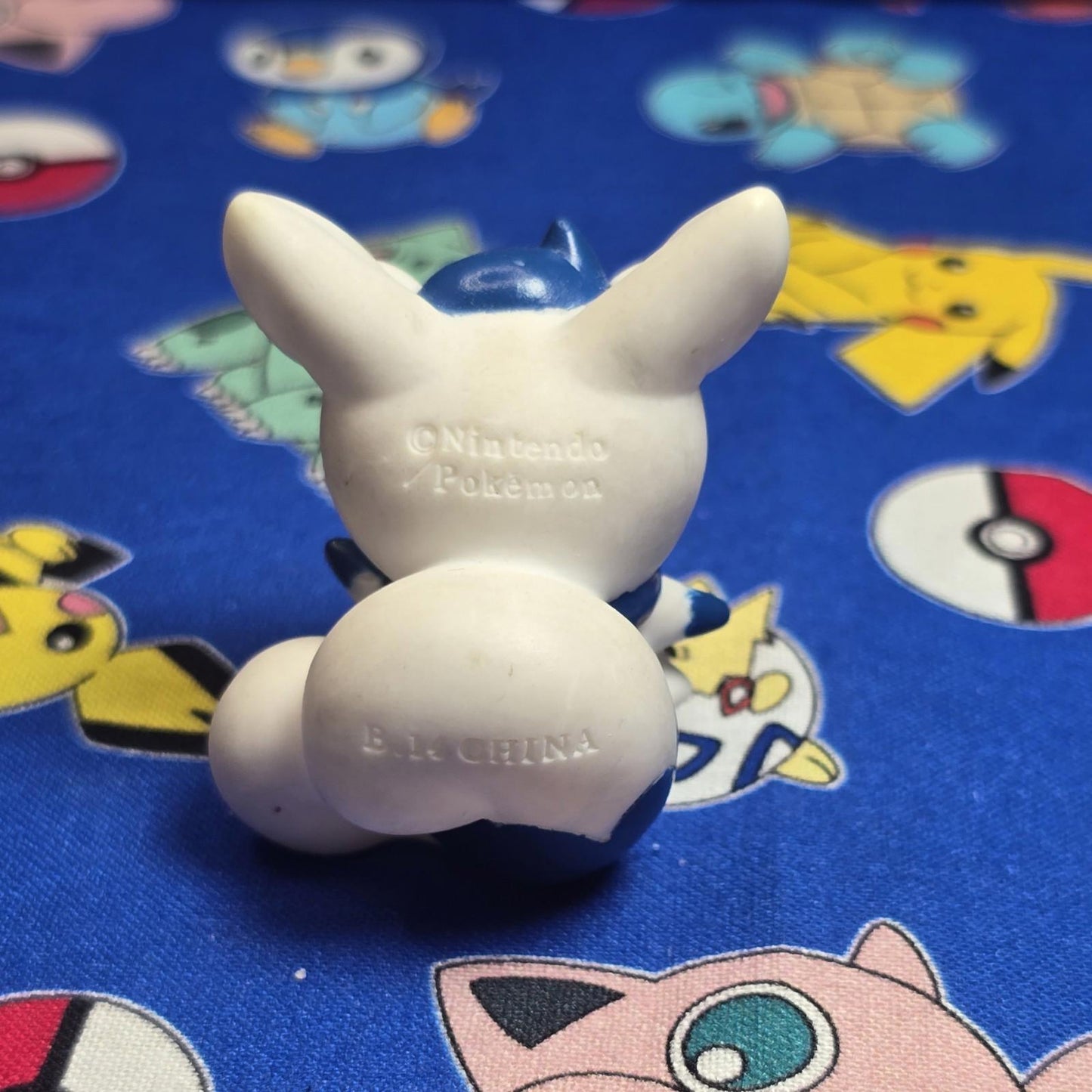 Pokemon Meowstic Figure Finger Puppet 2014 Nintendo Bandai PVC Vintage Japan USA