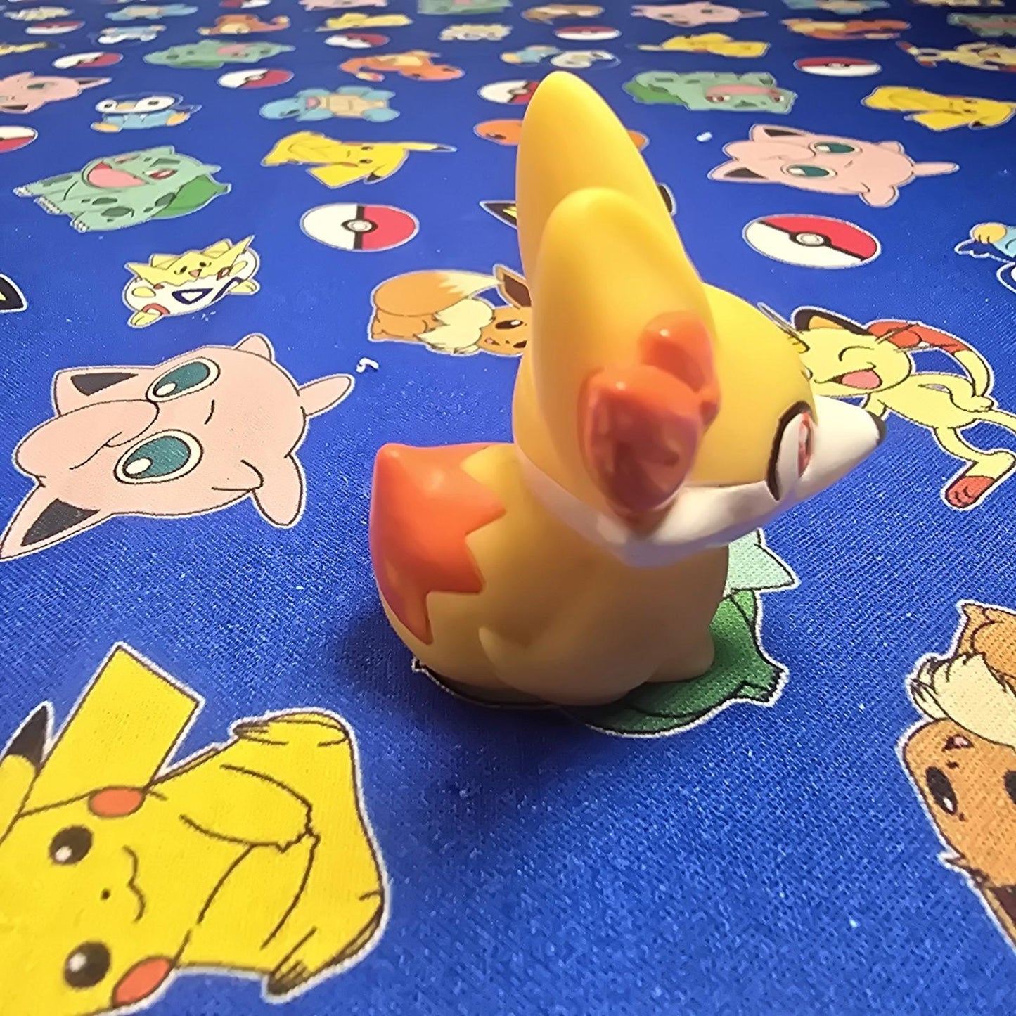 Pokemon Fennekin Figure Finger Puppet 2013 Nintendo Bandai PVC Japan US Seller