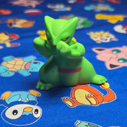 Pokemon Sceptile Figure Finger Puppet 2006 Nintendo Bandai PVC Japan USA Seller