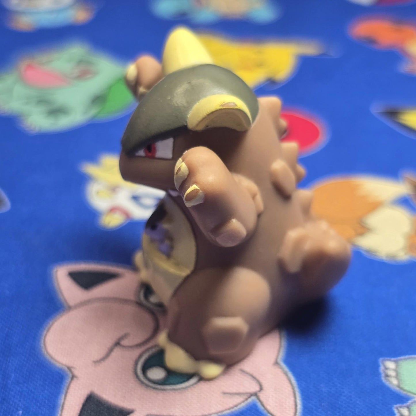 Pokemon Kangaskan Figure Finger Puppet 2009 Nintendo Bandai PVC Japan USA Seller