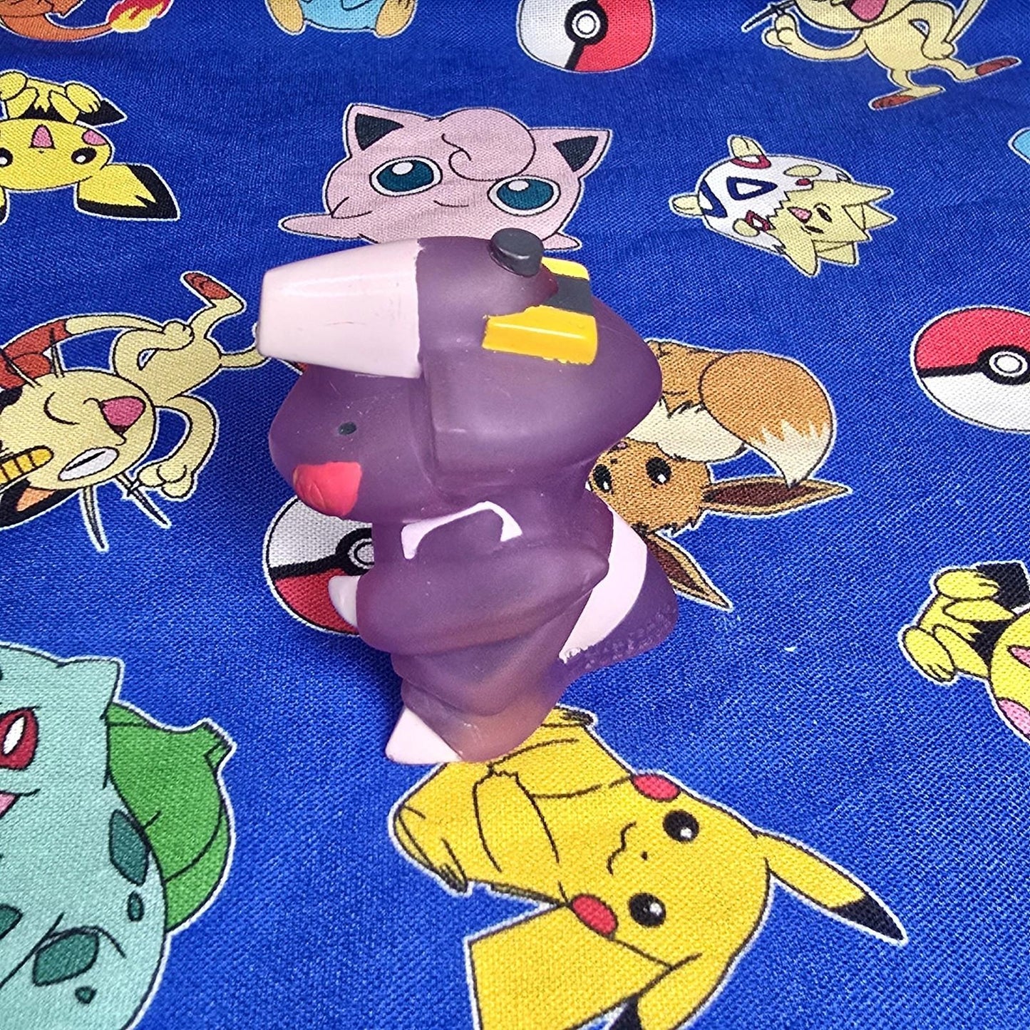 Pokemon Genesect Clear Figure Finger Puppet 2012 Nintendo Bandai Japan US Seller