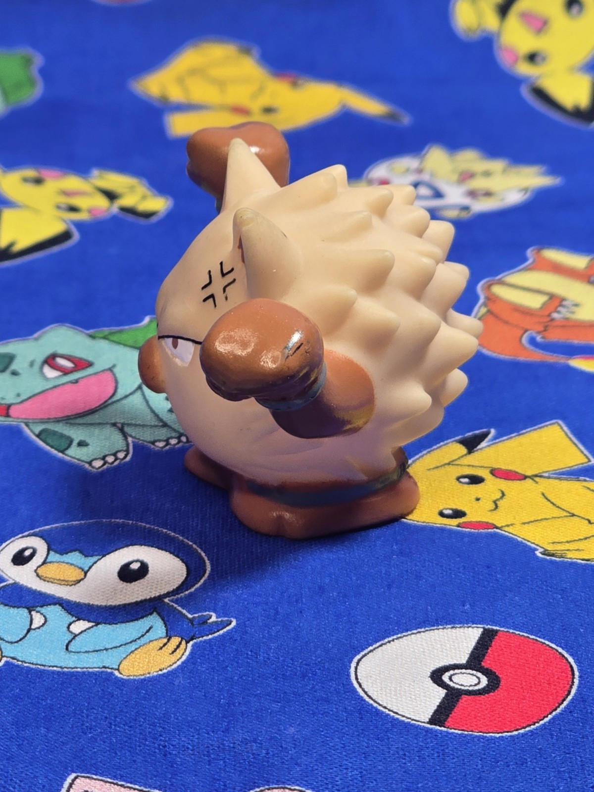 Pokemon Primeape Figure Finger Puppet 1997 Nintendo Bandai PVC Vintage Japan USA