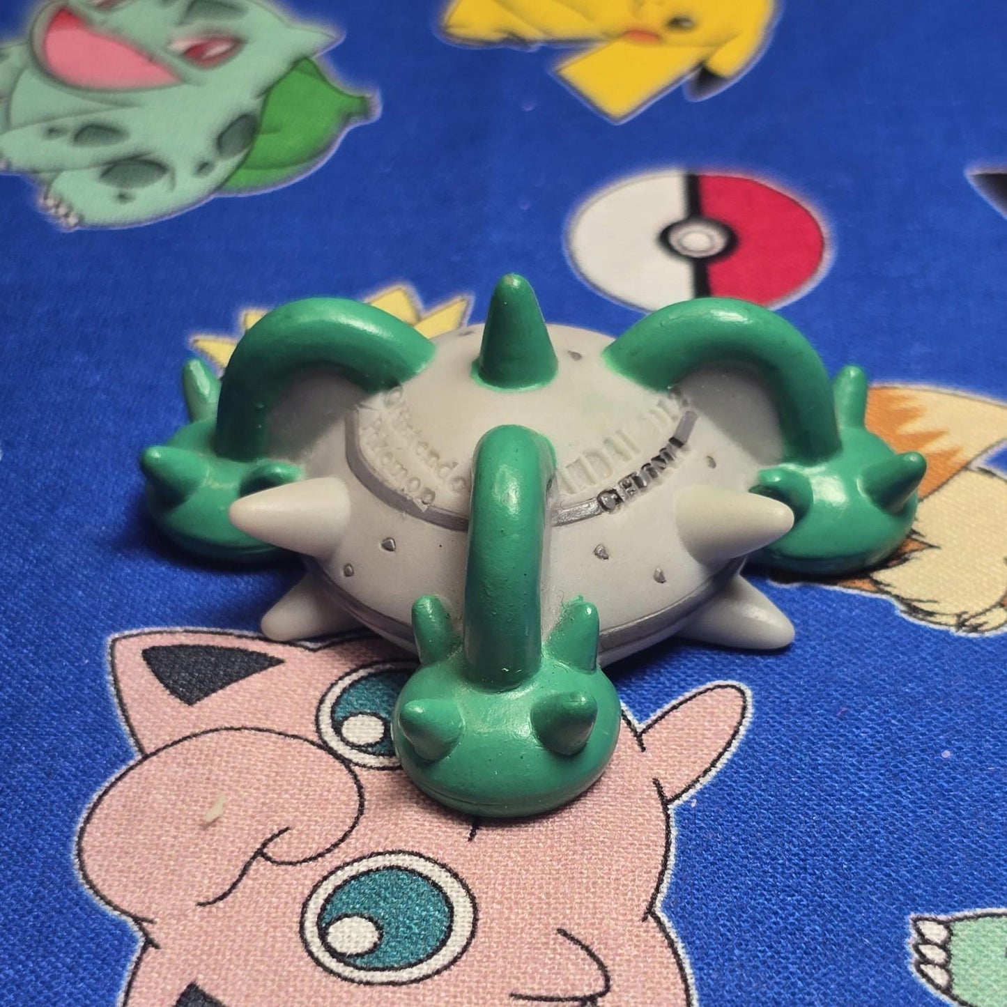 Pokemon Ferrothorn Figure Finger Puppet 2012 Nintendo Bandai Japan USA Seller