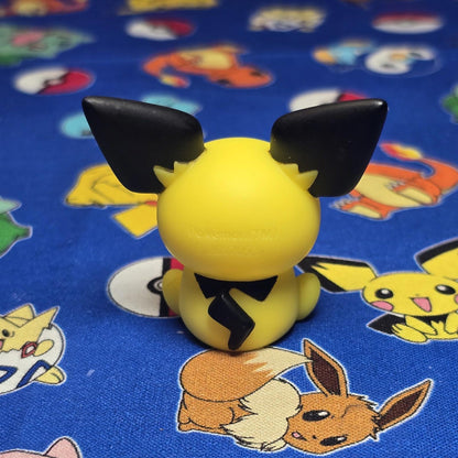 Pokemon Pichu Figure Finger Puppet 2023 PVC Nintendo PVC Bandai Japan USA Seller