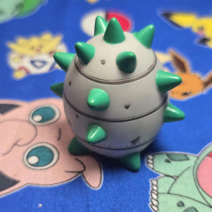 Pokemon Ferroseed Figure Finger Puppet 2012 Nintendo Bandai PVC Japan USA Seller