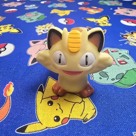 Pokemon Meowth Figure Finger Puppet 2012 Nintendo Bandai PVC Japan USA Seller