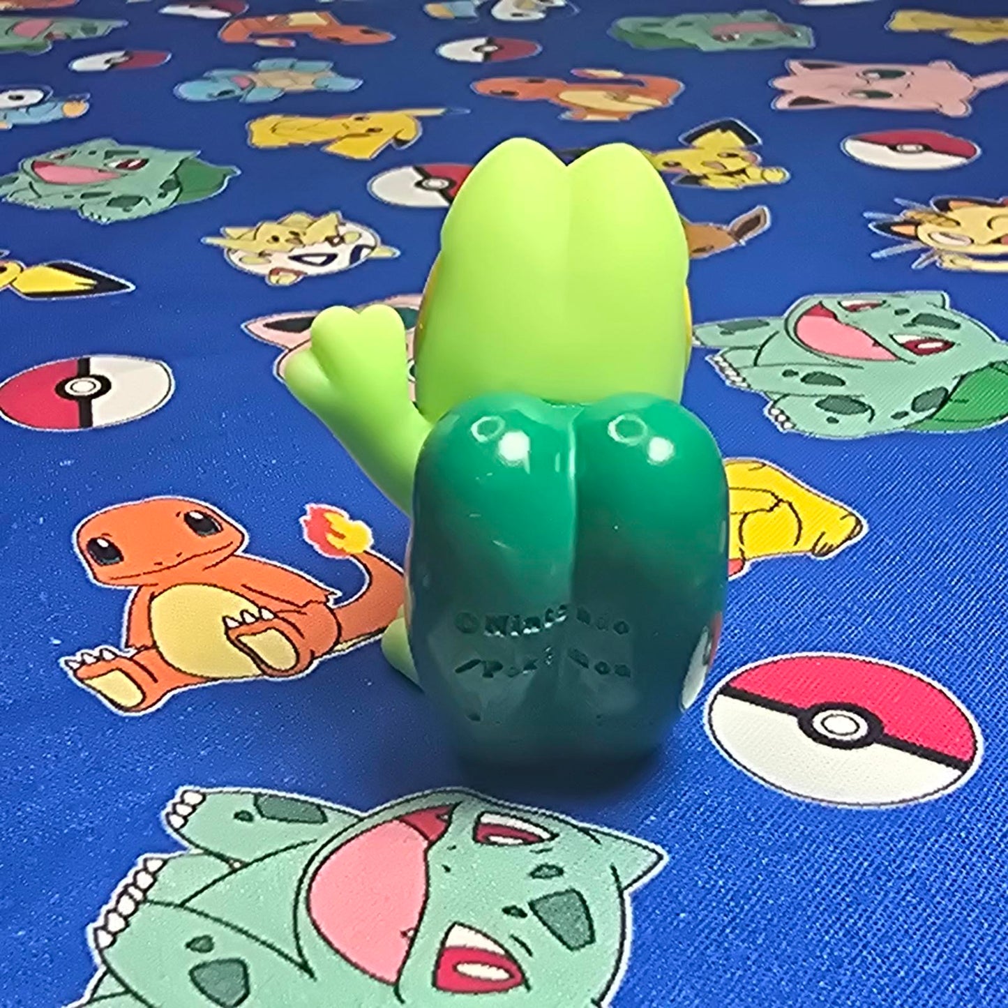 Pokemon Treecko Figure Finger Puppet 2005 Nintendo Bandai PVC Vintage Japan USA