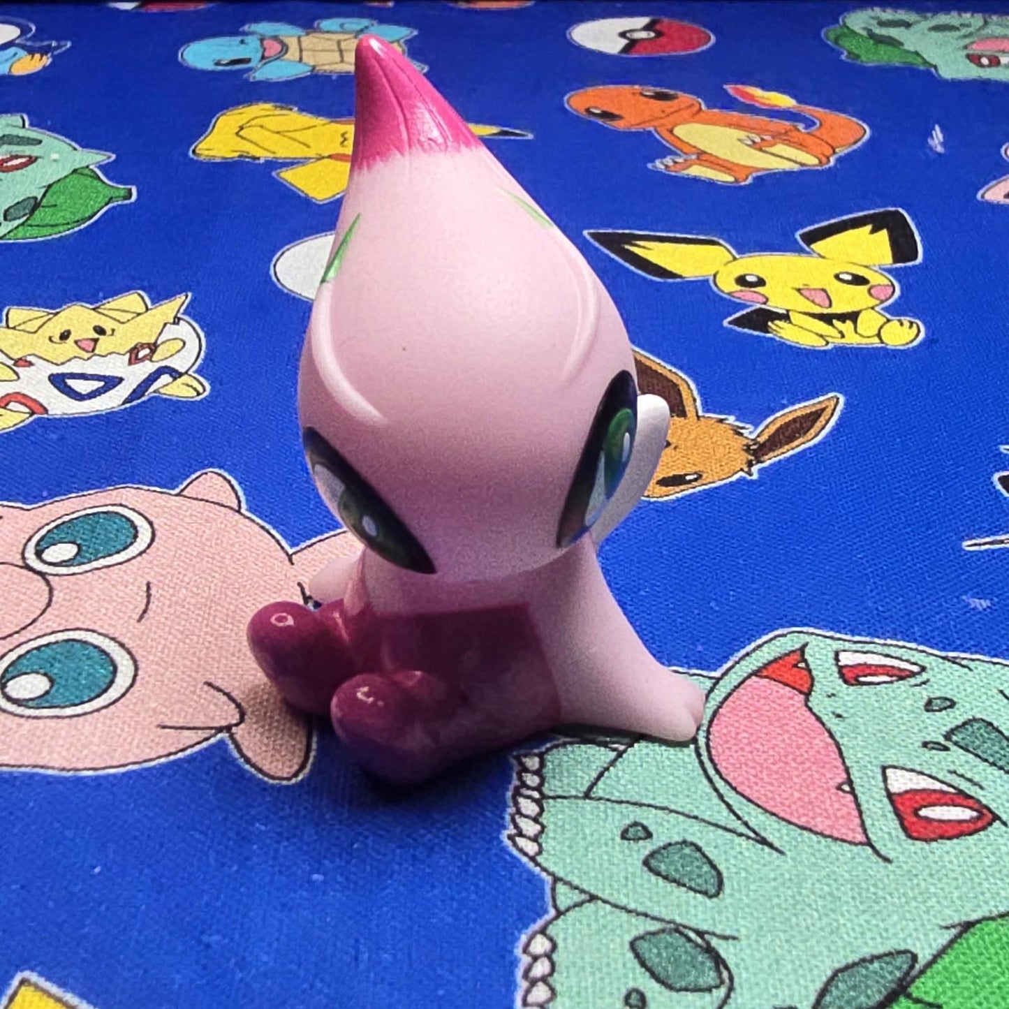 Pokemon Celebi Shiny Figure Finger Puppet 2020 Nintendo Bandai Japan USA Seller