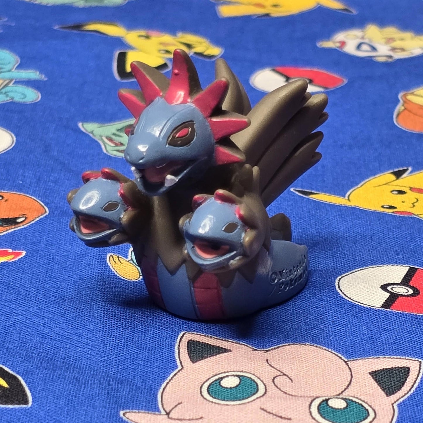 Pokemon Hydreigon Figure Finger Puppet 2011 Nintendo Bandai PVC Japan USA Seller