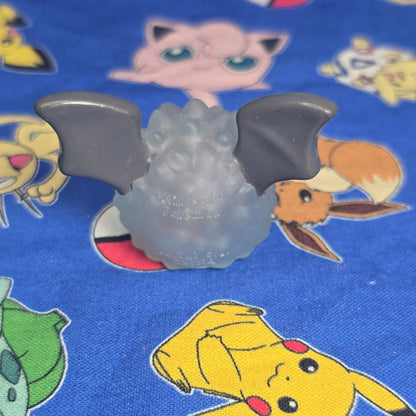 Pokemon Woobat Clear Figure Finger Puppet 2010 Nintendo Bandai Japan USA Seller