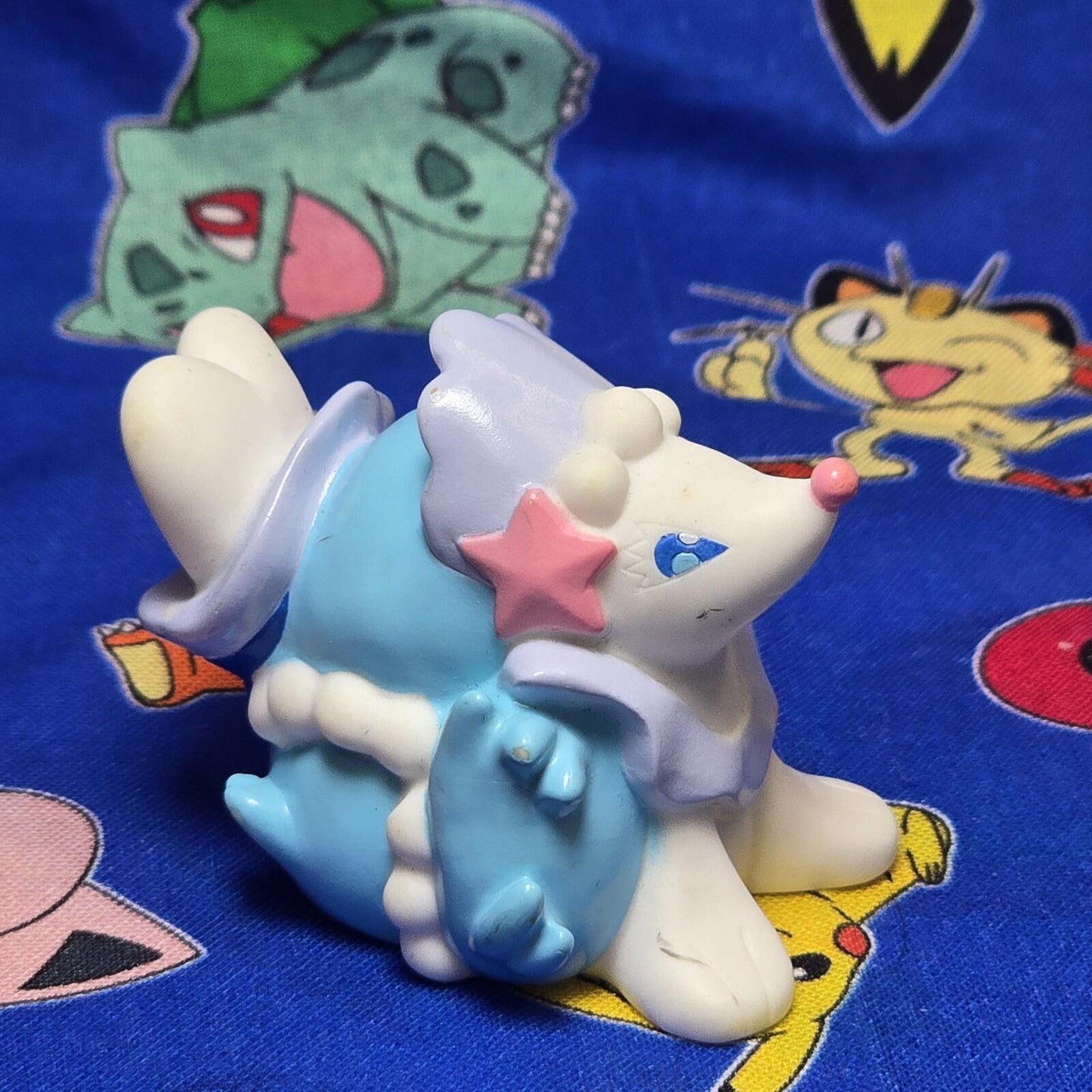 Pokemon Primarina Figure Finger Puppet 2018 Nintendo Bandai Vintage Japan USA