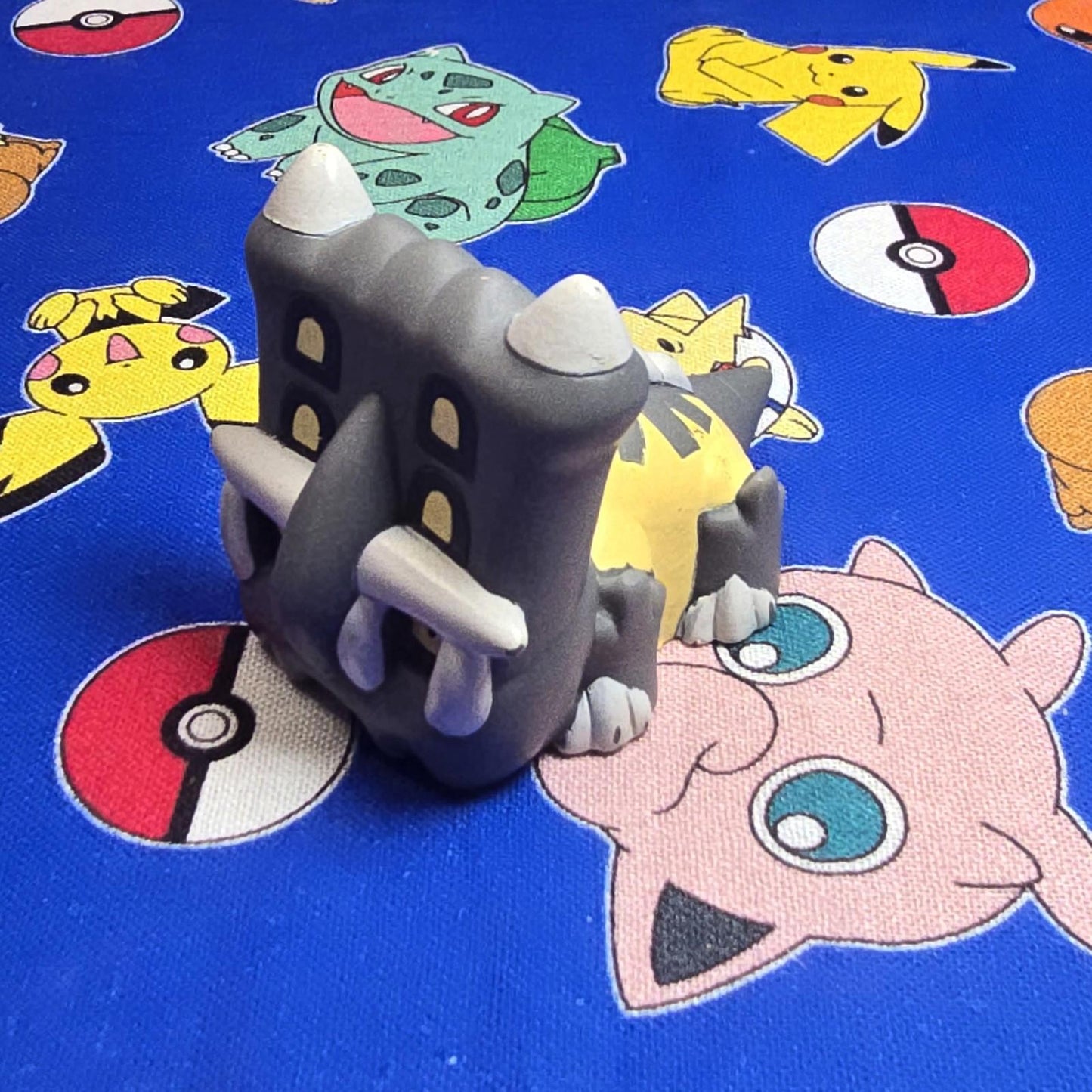 Pokemon Bastiodon Figure Finger Puppet 2007 Nintendo Bandai PVC Japan USA Seller