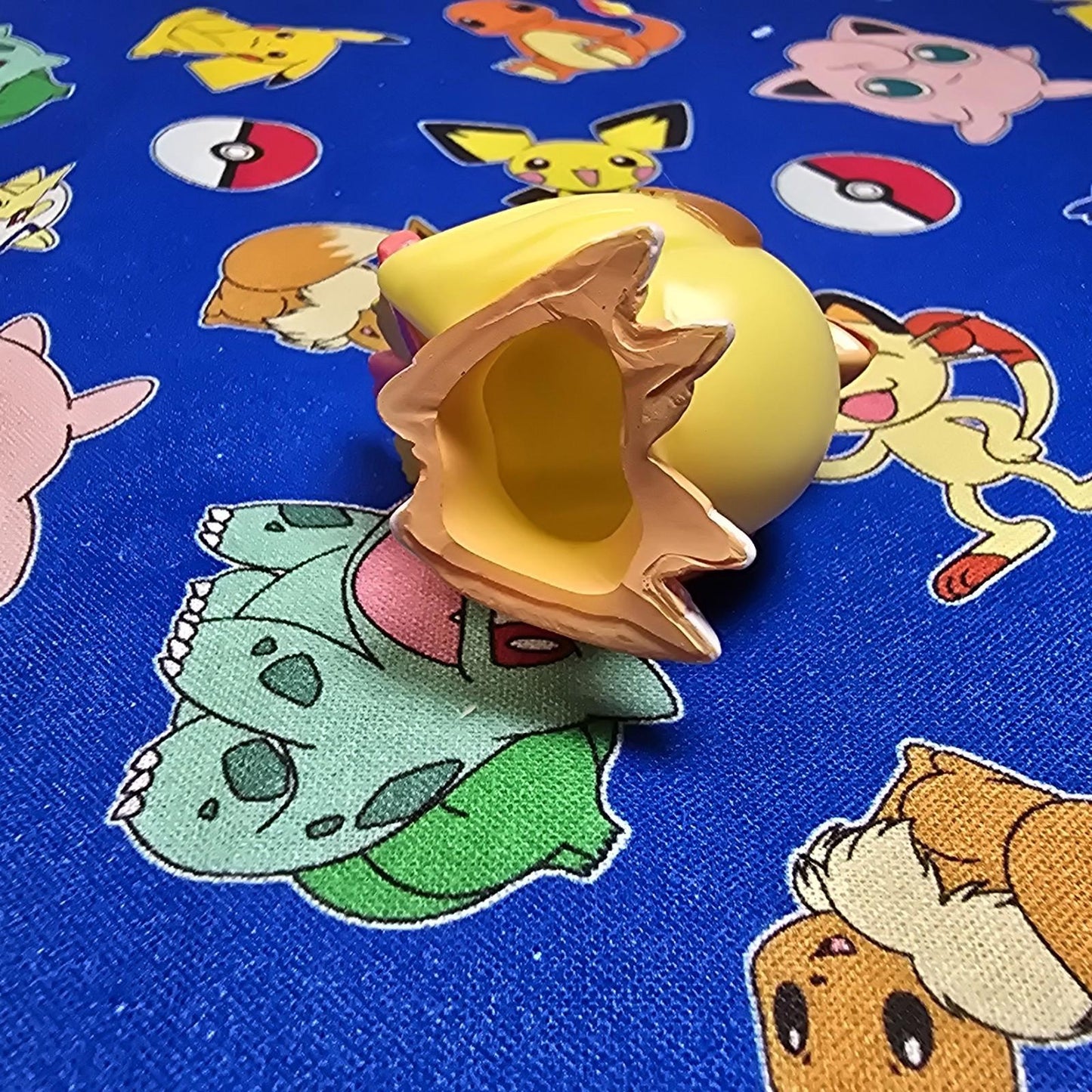 Pokemon Pidgeotto Pink Figure Finger Puppet 1997 Bandai Nintendo Vintage USA