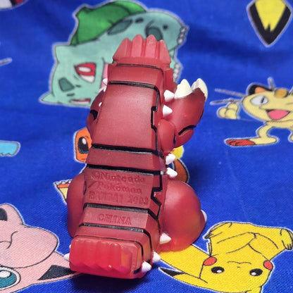 Pokemon Groudon Clear Figure Finger Puppet 2003 Nintendo Bandai Japan USA Seller