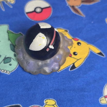 Pokemon Gastly Clear Figure Finger Puppet 1997 Nintendo Bandai Japan USA Seller