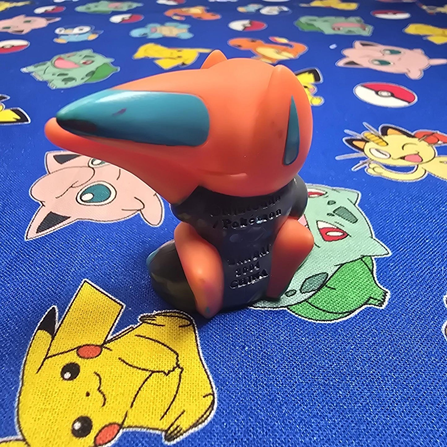 Pokemon Deoxys Speed Figure Finger Puppet 2004 Nintendo Bandai Vintage Japan US