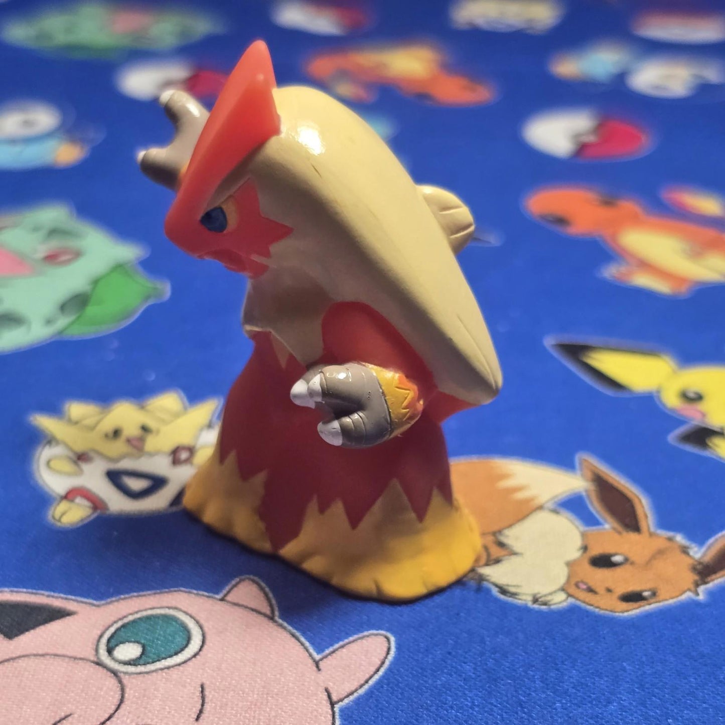 Pokemon Blaziken Figure Finger Puppet 2013 Nintendo Bandai Japan USA Seller Toy