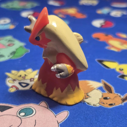 Pokemon Blaziken Figure Finger Puppet 2013 Nintendo Bandai Japan USA Seller Toy