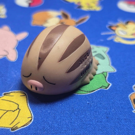 Pokemon Swinub Figure Finger Puppet 2001 Nintendo Bandai PVC Vintage Japan US