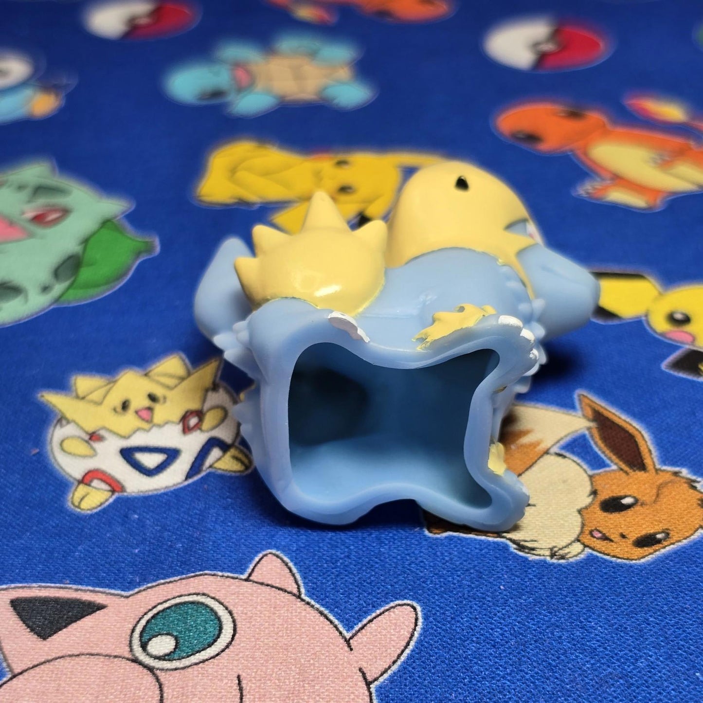 Pokemon Manectric Figure Finger Puppet 2013 Nintendo Bandai PVC Japan USA Seller