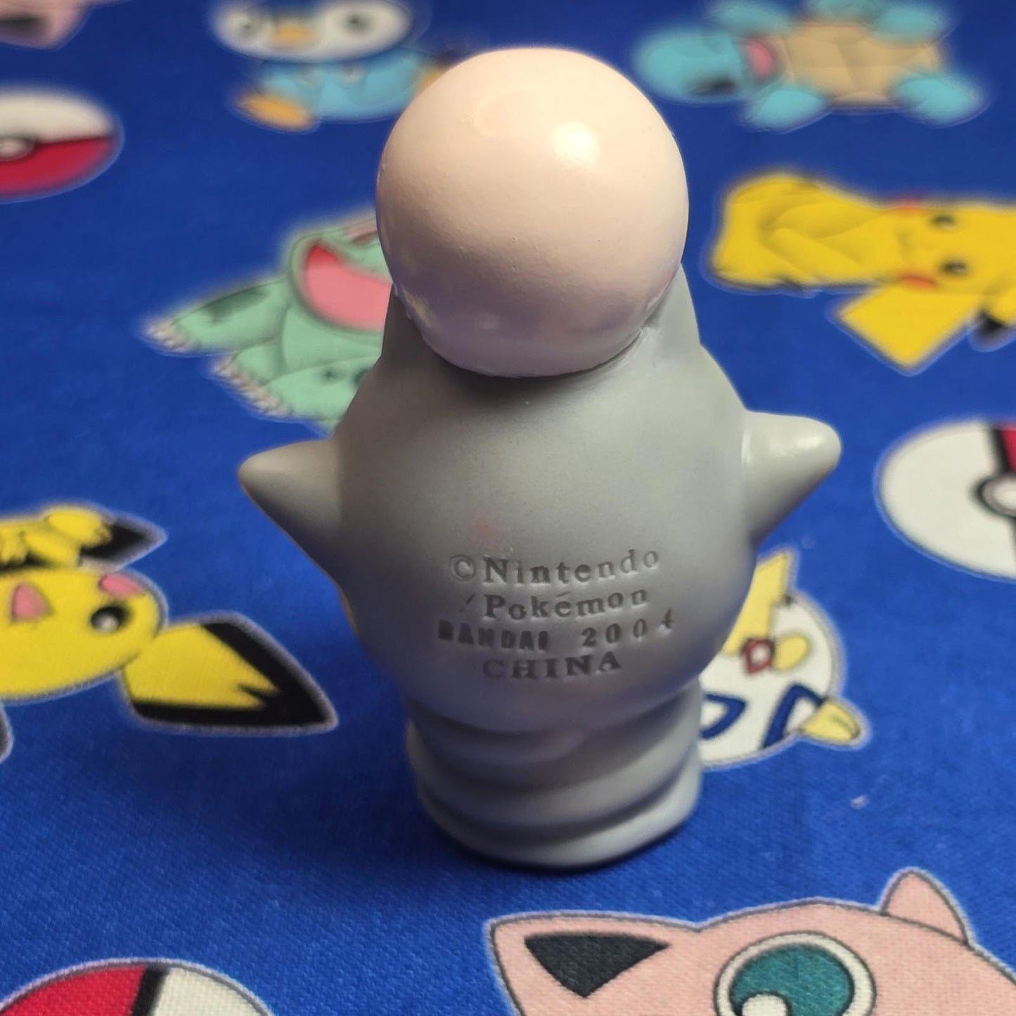 Pokemon Spoink Figure Finger Puppet 2004 Nintendo Bandai PVC Vintage Japan US