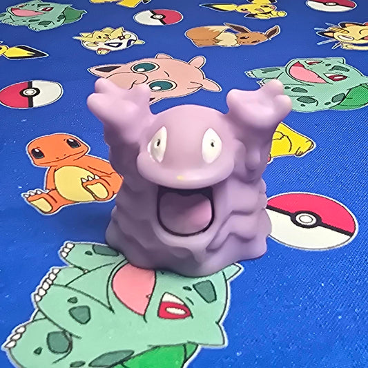 Pokemon Grimer Figure Finger Puppet 1997 Nintendo Bandai PVC Vintage Japan USA