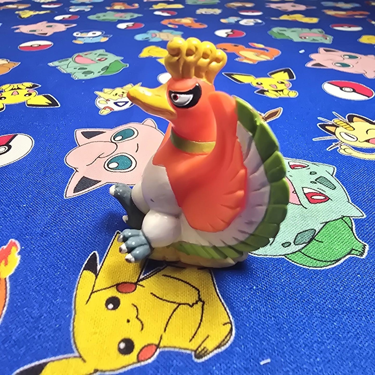Pokemon Ho-oh Figure Finger Puppet 2001 Nintendo Bandai Vintage Japan USA Seller
