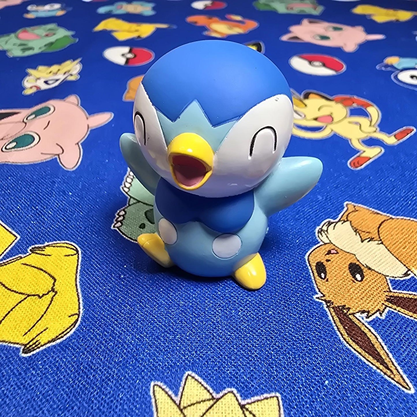 Pokemon Piplup Figure Finger Puppets 2006 Nintendo Bandai PVC Japan US Seller