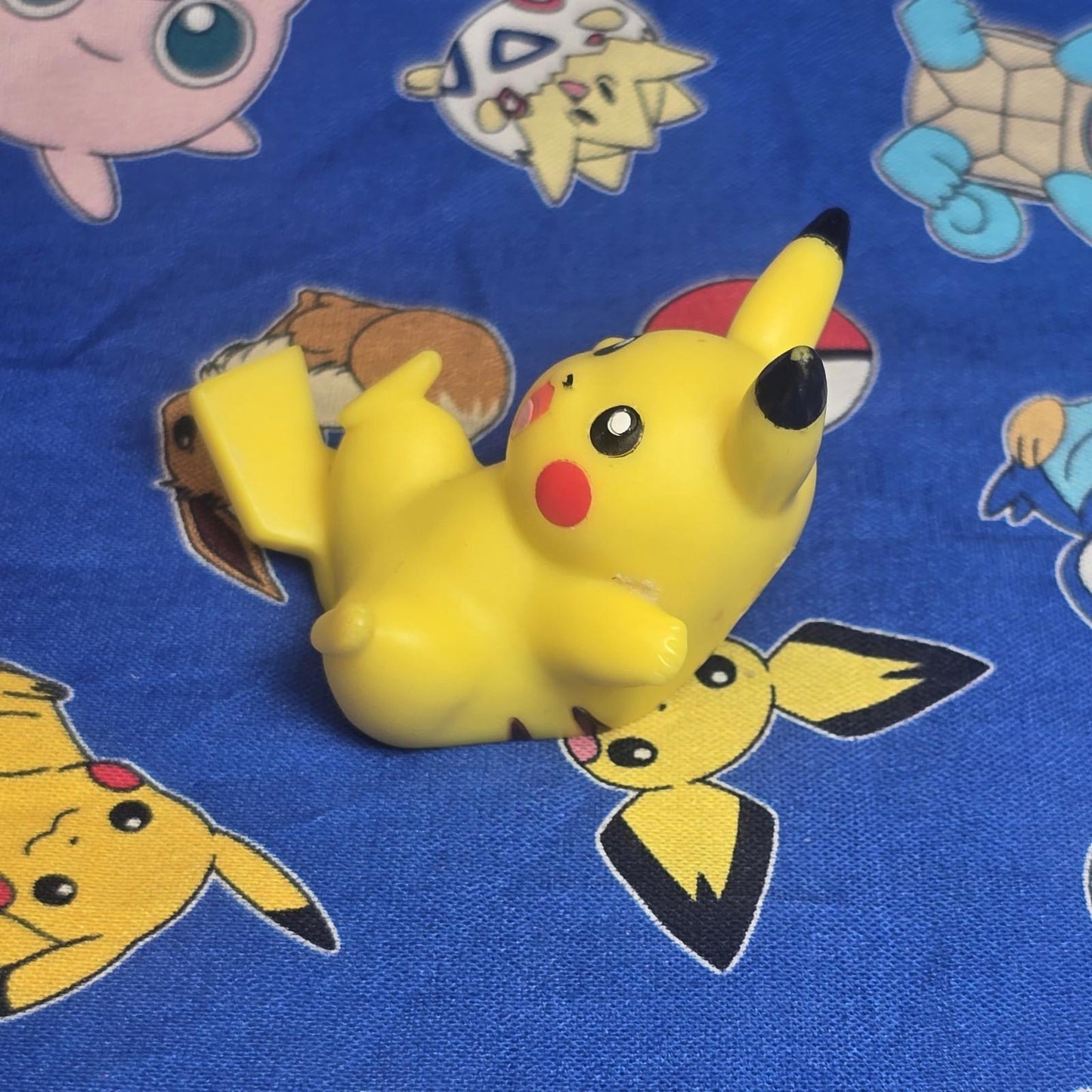 Pokemon Pikachu Figure Finger Puppet 2012 Nintendo Bandai PVC Japan USA Seller