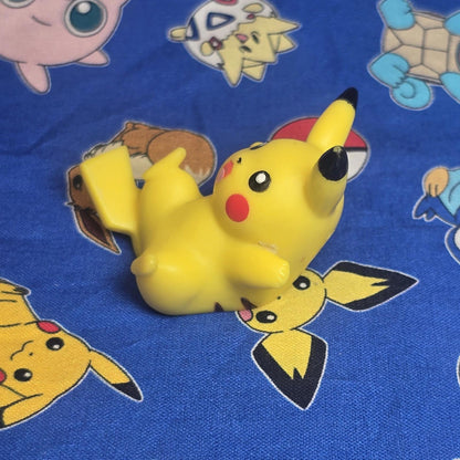 Pokemon Pikachu Figure Finger Puppet 2012 Nintendo Bandai PVC Japan USA Seller