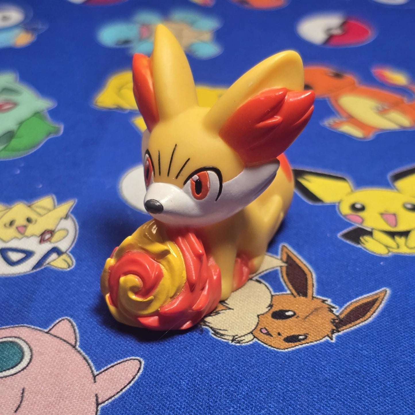 Pokemon Fennekin Figure Finger Puppet 2013 Nintendo Bandai PVC Japan USA Seller