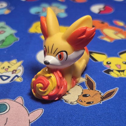Pokemon Fennekin Figure Finger Puppet 2013 Nintendo Bandai PVC Japan USA Seller