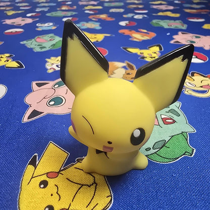 Pokemon Pichu Figure Finger Puppet 2006 Nintendo Bandai PVC Japan USA Seller