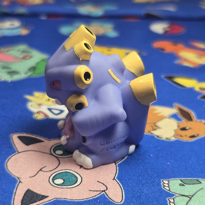 Pokemon Exploud Figure Finger Puppet 2004 Nintendo Bandai PVC Vintage Japan US