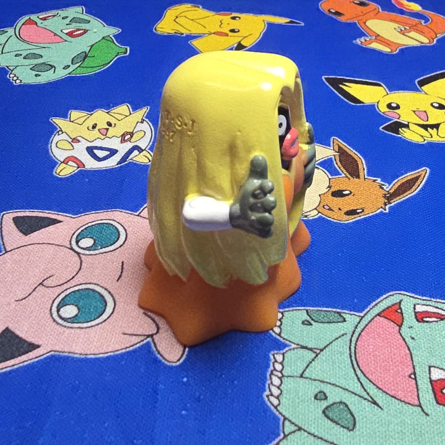 Pokemon Jynx Shiny Figure Finger Puppet 1997 Nintendo Bandai Vintage Japan USA