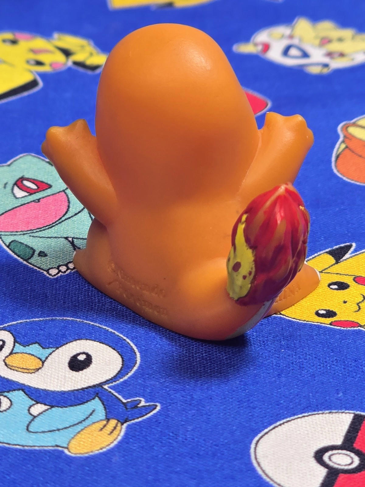Pokemon Charmander Figure Finger Puppet 2005 Nintendo Bandai Vintage Japan USA