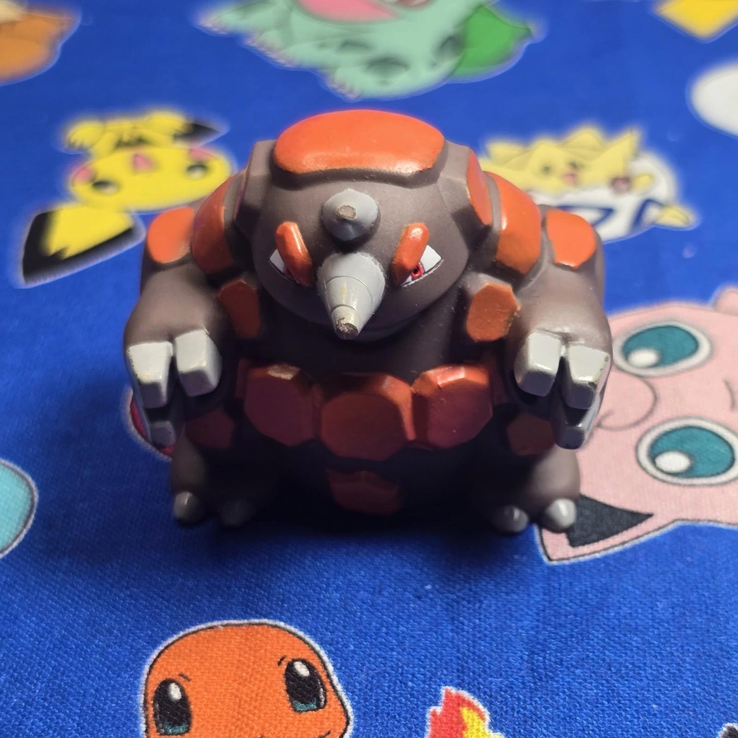 Pokemon Rhyperior Figure Finger Puppet 2007 Nintendo Bandai PVC Japan USA Seller